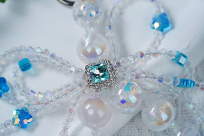 幻想的な晶彩、アクリルチェーン点灯生活