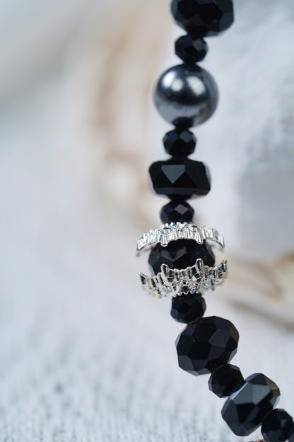 クールな黒の幻のチェーン、ファッションの個性の選択