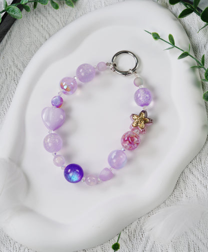 幻想的な紫の結晶に出会い、おしゃれな新寵愛を解く